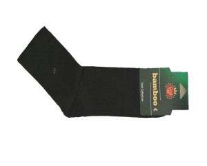 Черни чорапи Бамбук с къс конч, размер 40-46
