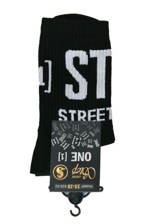 Спортни черни чорапи STEP ONE [1], размери 35-46