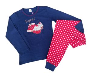 Детска пижама с Къпкейк, размери 134см - 158см