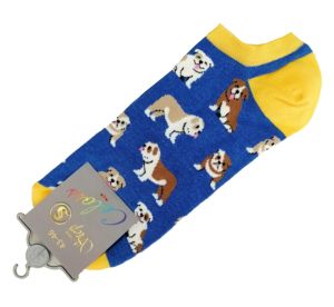 Чорапи терлик с мотив Кучета, размер 43 - 46